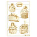 P13 Die-Cut Chipboard Embellishments 4"X6" - Sugar & Spice