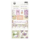 P13 Secret Garden Cardstock Stickers - 4"x 9"