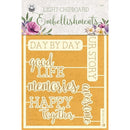 P13 Die-Cut Chipboard Embellishments 4"x 6" - Time To Relax