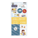 P13 You Can Be Chipboard Stickers 4"X8"