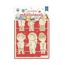 P13 Die-Cut Chipboard Embellishments 4"X6" - You Can Be