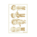 P13 Die-Cut Chipboard Embellishments 4"X6" - You Can Be