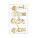 P13 Die-Cut Chipboard Embellishments 4"X6" - You Can Be