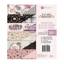 Prima Marketing Double-Sided Paper Pad 6"X6" 30 pack - Hello Pink Autumn, 6 Designs/5 Each*