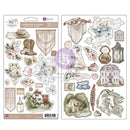 Prima Marketing Bohemian Heart Chipboard Stickers 33 pack*