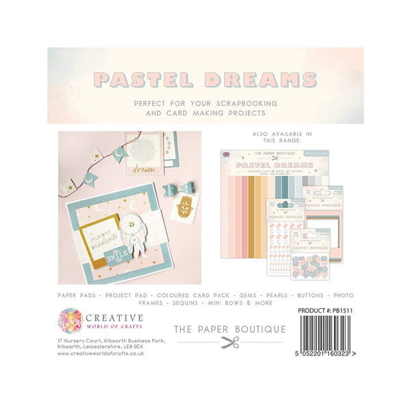 The Paper Boutique - Pastel Dreams 12"x12" Paper Pad*