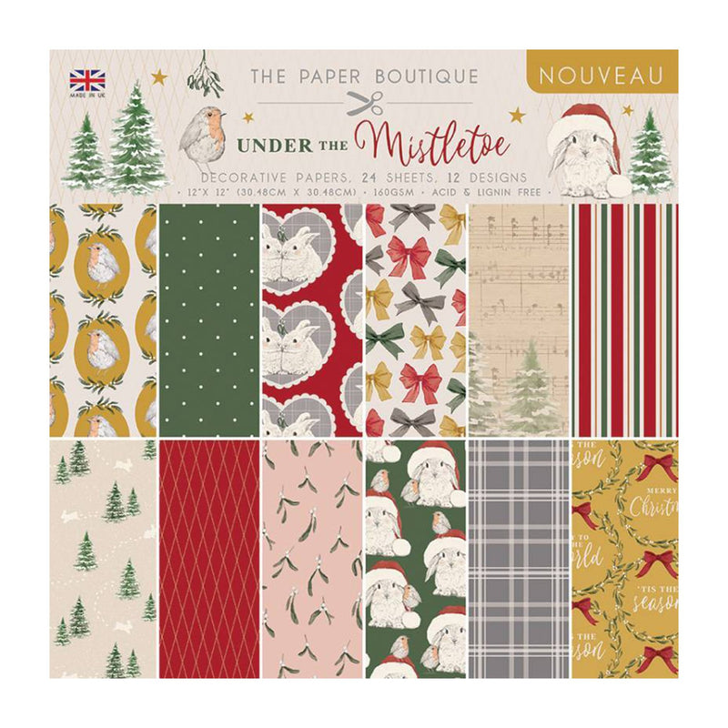 The Paper Boutique Under the Mistletoe 12"x12" Paper Pad*