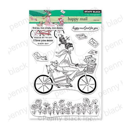 Penny Black Clear Stamps - Happy Mail*