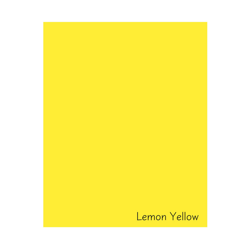 Poppy Crafts - Heat Transfer Vinyl - Lemon Yellow