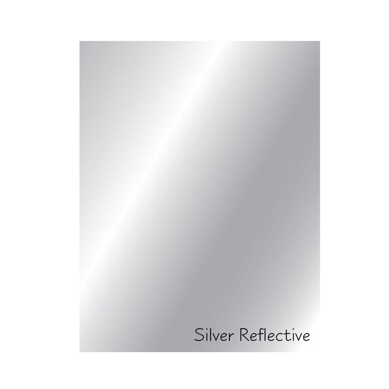 Poppy Crafts - Heat Transfer Vinyl - Silver Reflective