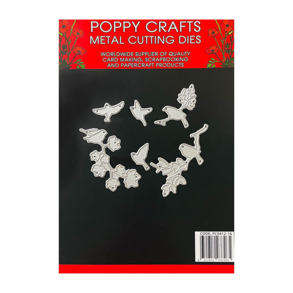 Poppy Crafts Metal Cutting Dies - Birds & Branches*