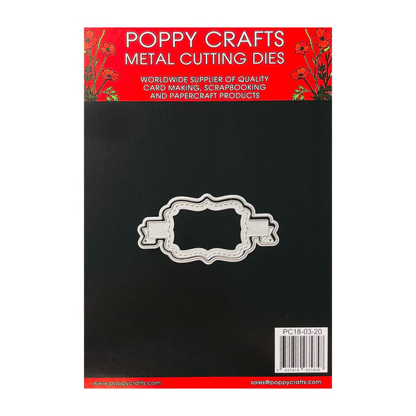 Poppy Crafts Metal Cutting Dies - Label*