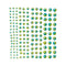 Poppy Crafts Self-adhesive Pearl Sheet - Northern Lights