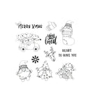 Poppy Crafts Cutting Dies & Stamp Set