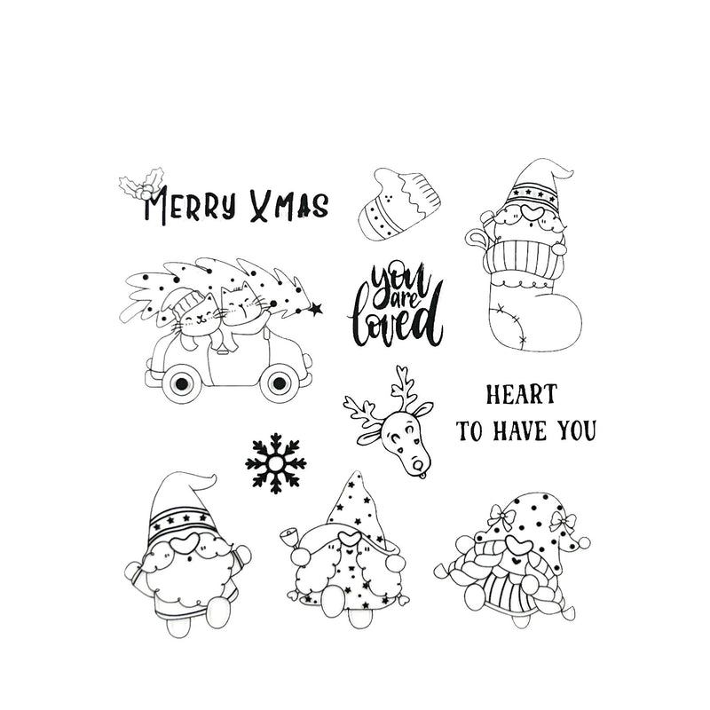 Poppy Crafts Cutting Dies & Stamp Set