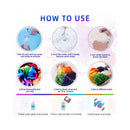 Poppy Crafts Easy To Use Tie-Die Party Kit - 26 Colours*