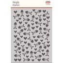 Simple Stories Pet Shoppe - Cat - Stencil 6"x 8" - Fish Bones*