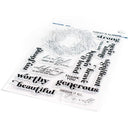 Pinkfresh Studio Clear Stamp Set 6"X8" - Known & Loved