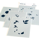 Pinkfresh Studio Stencils 4.25"X5.25" 5 pack  Beyond Measure Layering*