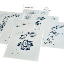 Pinkfresh Studio Stencils 4.25"x 5.25" 6 pack - Grow Wild Layering