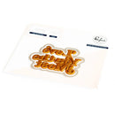Pinkfresh Studio hot foil plate & die set Love You The Most*