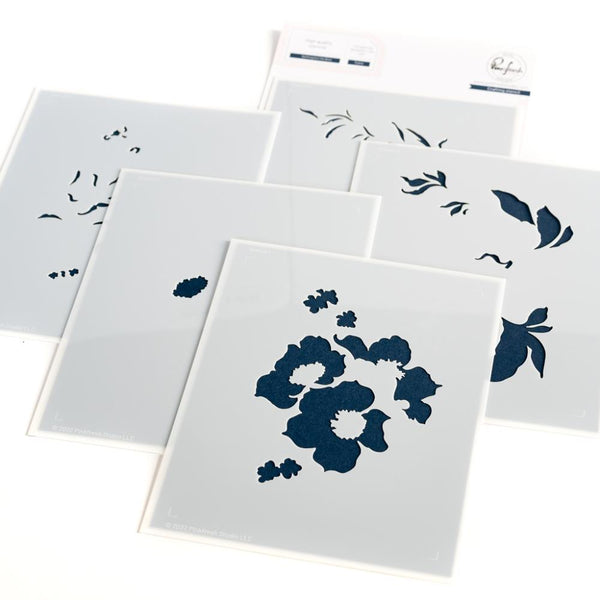 Pinkfresh Studio Stencils 4.25"X5.5" 5/Pkg Nothing But The Best