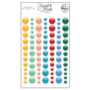 Pinkfresh Enamel Dot Stickers 84 pack Tourist Mode