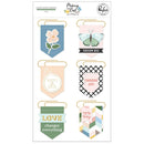 Pinkfresh Studio Layered Paperclip Banner Stickers Making The Best Of It*