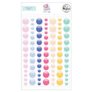 Pinkfresh Studio Enamel Dots Stickers 84/Pkg The Simple Things