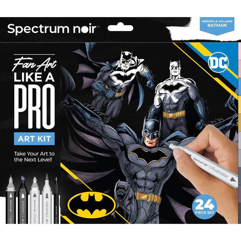 Spectrum Noir Fan Art Like A Pro Art Kit Batman*