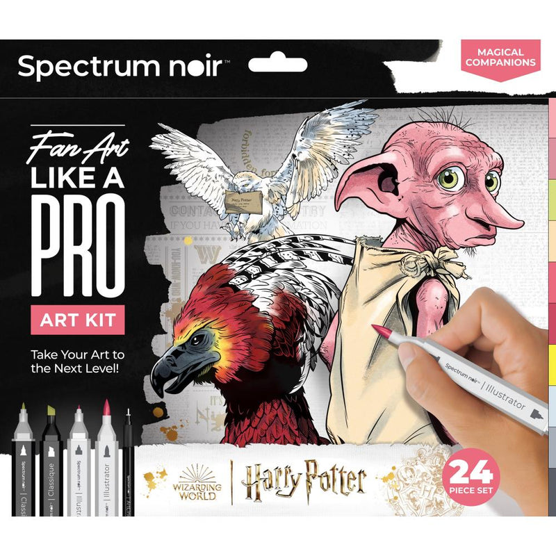 Spectrum Noir Fan Art Like A Pro Art Kit Magical Companions*