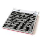 Pinkfresh Studio Cling Rubber Stamp Set 6in x 6in - Diagonal Bars*