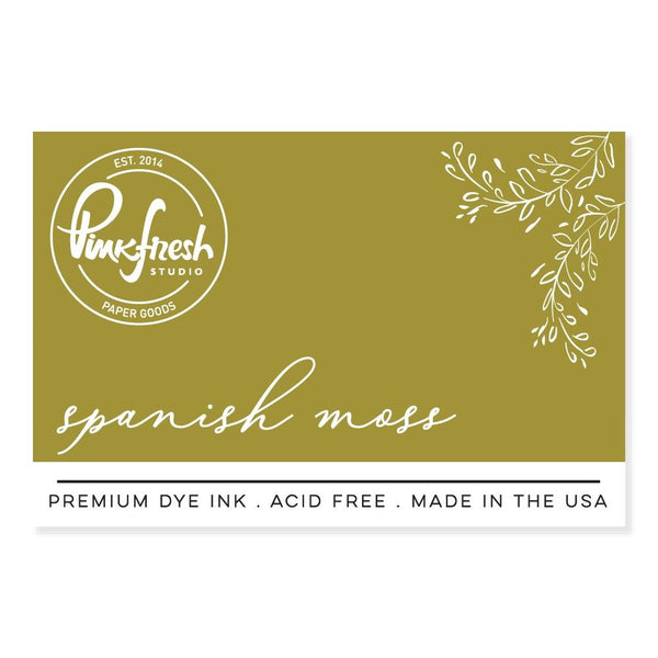 Pinkfresh Studio Premium Dye Ink Pad - Spanish Moss*