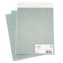 Pinkfresh Studio Essentials Glitter Cardstock 8.5"X11" 6/Pkg - Ocean Breeze*