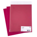 Pinkfresh Studio Essentials Glitter Cardstock 8.5"X11" 6/Pkg - Magenta*