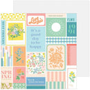 Pinkfresh Studio - Flower Market Double-Sided Cardstock 12"x 12" - Spring*