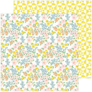 Pinkfresh Studio - Flower Market Double-Sided Cardstock 12"x 12" - Nostalgia*