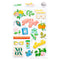 PinkFresh Puffy Stickers - Flower Market*