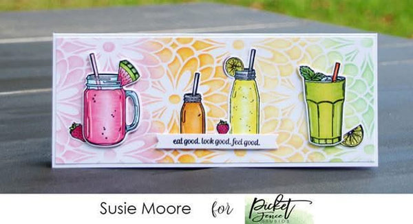 Picket Fence Studios Steel Dies - Drink Your Greens*