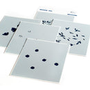 Pinkfresh Studio Stencils A2 5 pack - Floral Print Circle*