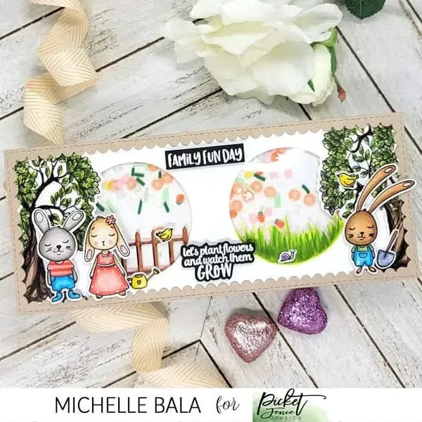 Picket Fence Sequin Mix & Embellishments - The Bunny Express*