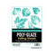 Gina K Designs Poly-Glaze Foiling Sheets 10/Pkg - Grungy Leaves