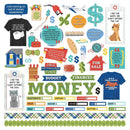 PhotoPlay Inflation Nation - Stickers 12"x 12" Elements*