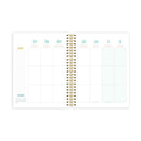 Paper House 12-Month Dated Planner 8.5"X9.75" Boho Rainbow, Jan 2022-Dec 2022*