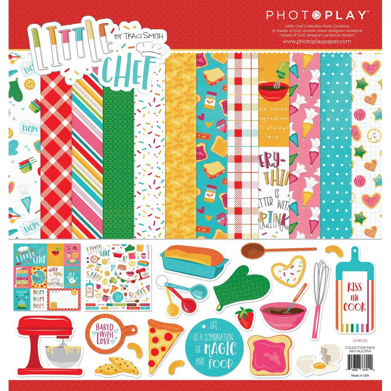 PhotoPlay Collection Pack 12"x 12" - Little Chef*