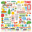 PhotoPlay Go Outside And Play Stickers 12"x 12" - Elements