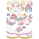 Prima Re-Design Decor Coloured Transfer - Baby Girl 22"X34"*