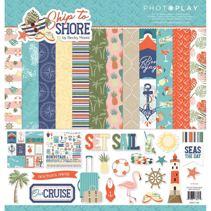 PhotoPlay Collection Pack 12"x 12" - Ship To Shore*