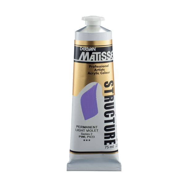 Matisse Structure Paint 75mL - Permanent Light Violet