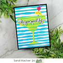 Picket Fence Studios Stencil 6"X6" - Margarita*